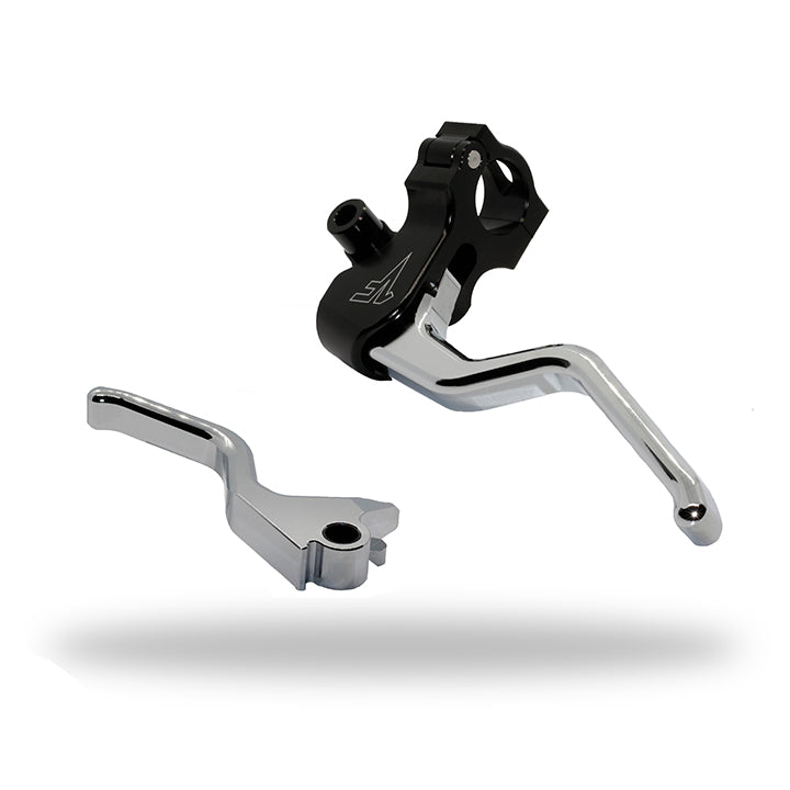 1fngr, 1FNGR Easier Pull Clutch Lever Assembly (Universal) | OEM Look - Dyna/Softail