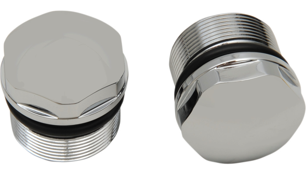 Drag Specialties, 39mm Chrome Fork Tube Cap