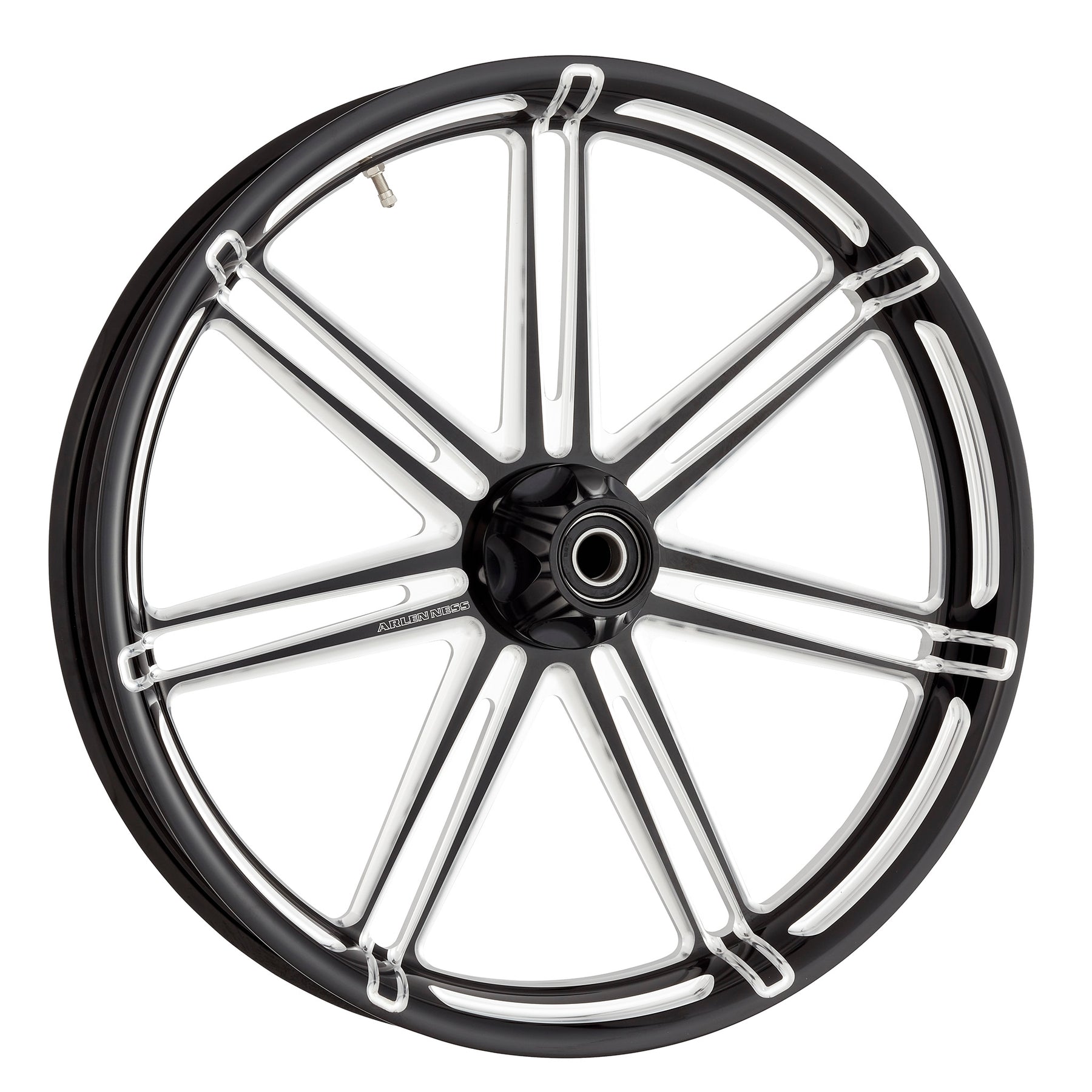 Arlen Ness, ARLEN NESS - 1 VALVE FORGED WHEELS - BLACK