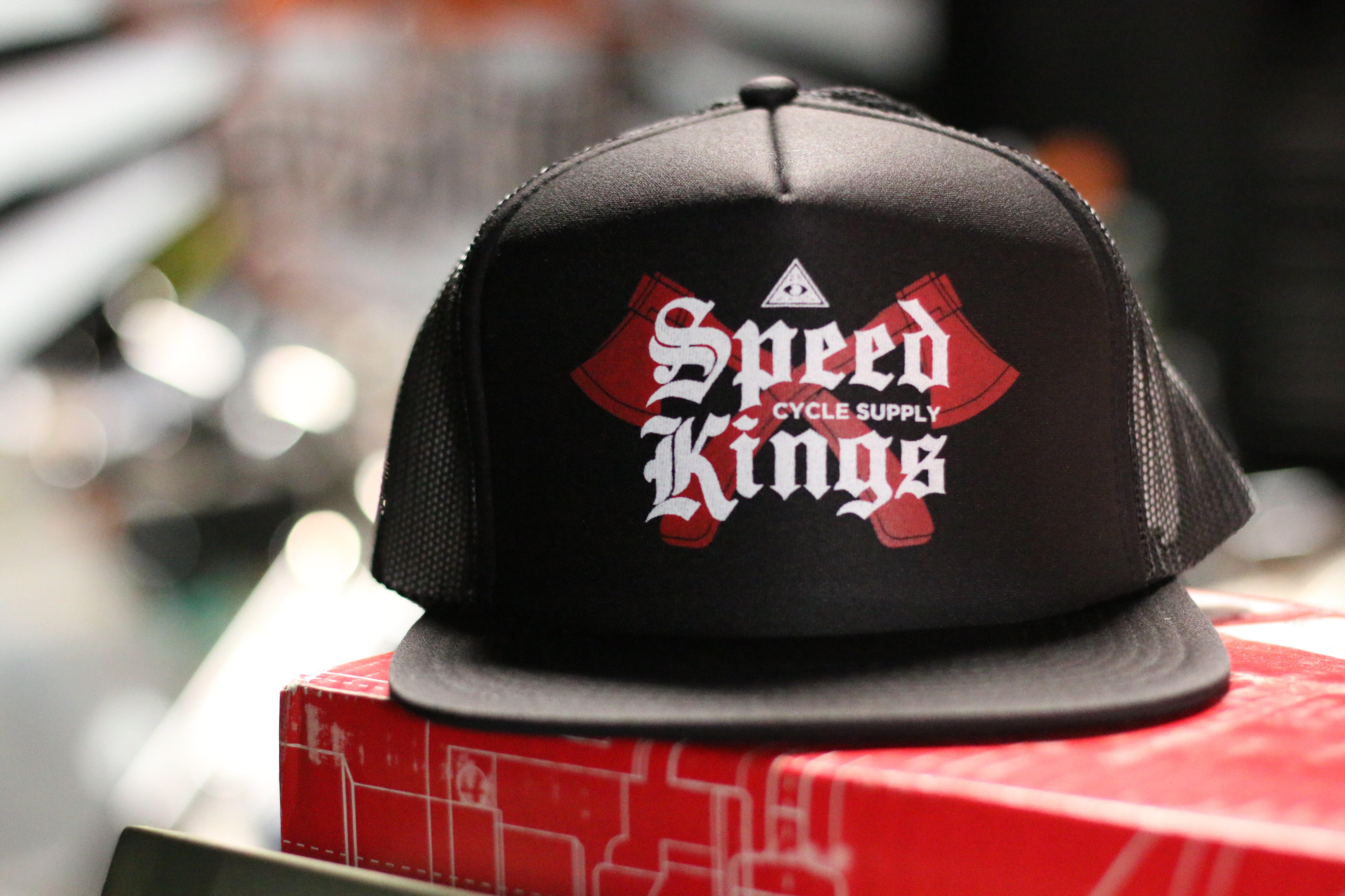 Speed-Kings Cycle, AXES Trucker Hat