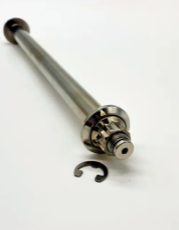 BARE KNUCKLE PERFORMANCE, BAR KNUCKLE PERFORMANCE - STAINLESS STEEL 3/4" AXLE FOR TRAC DYNAMICS SWINGARMS - DYNA