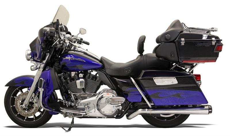 Bassani, BASSANI - PSEUDO LEFT SIDE MEGAPHONE MUFFLER FOR ROAD RAGE II MEGAPOWER SYSTEM - CHROME