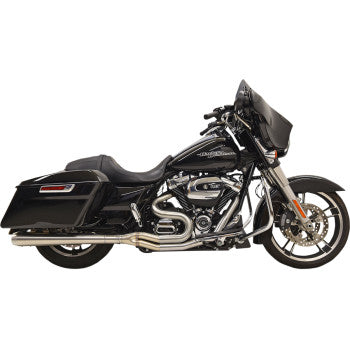 Bassani, BASSANI - ROAD RAGE III 2:1 SYSTEM - STAINLESS - MEGAPHONE - '17-19 TOURING