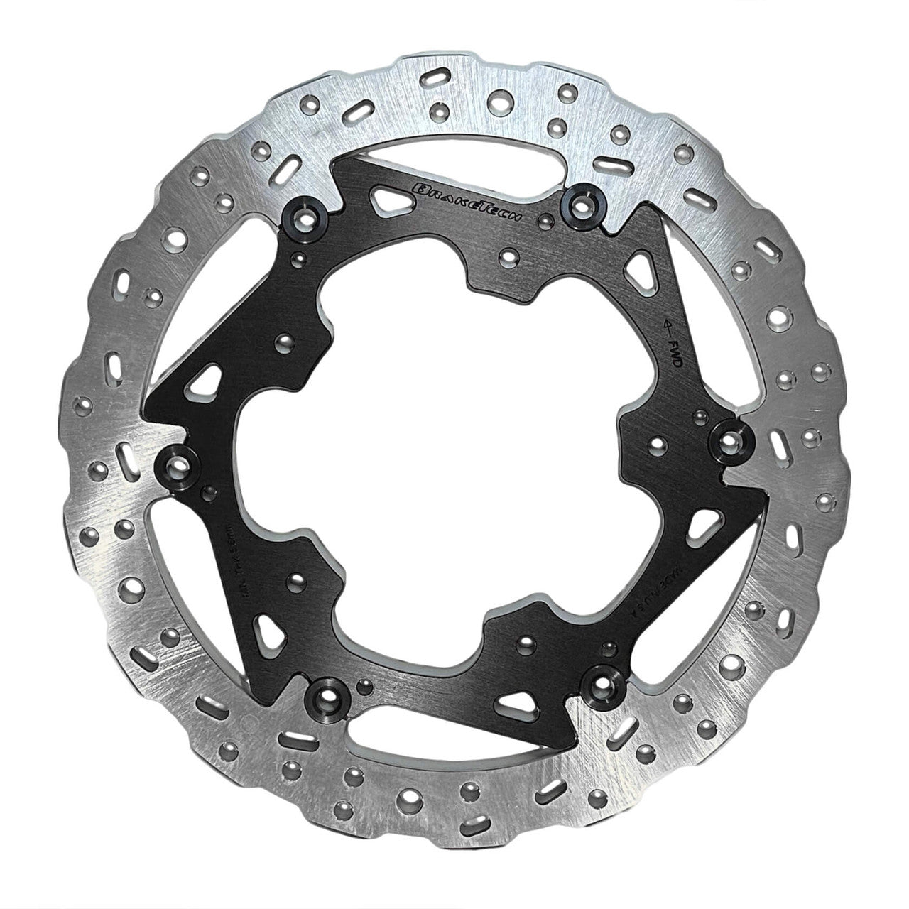 BRAKETECH, BRAKETECH AXIS FLOATING ROTOR - SPOKE MOUNT