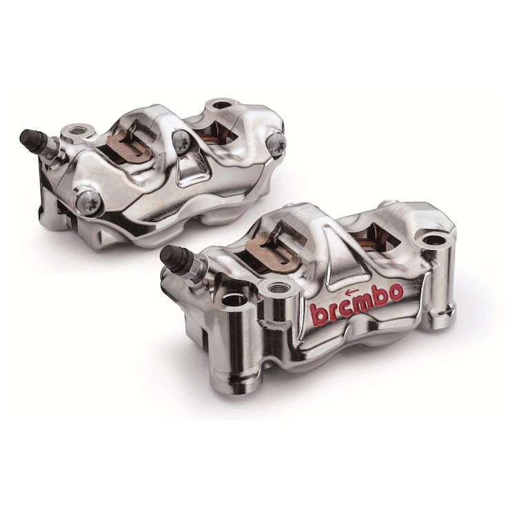 BREMBO, BREMBO - BRAKE CALIPER SET - 108MM RADIAL MOUNT - NICKLE