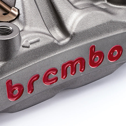 BREMBO, BREMBO M4 FRONT CALIPER SET - RADIAL MOUNT - TITANIUM GREY