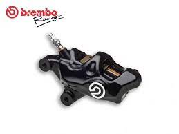 BREMBO, BREMBO - SINGLE BRAKE CALIPER - .484 CAFE CUSTOM KIT - BLACK W. MACHINED LOGO