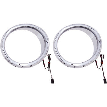 CIRO, CIRO - FRONT SPEAKER LED ACCENTS - CHROME