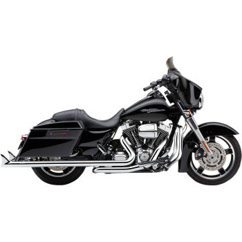 Cobra, COBRA - SPEEDSTER DUAL EXHAUST SYSTEM - CHROME -FISHTAIL