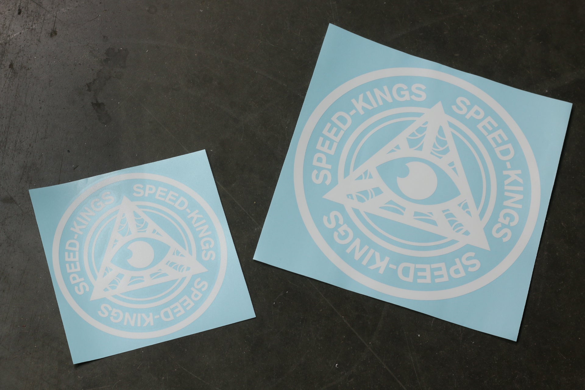 Speed-Kings Cycle, Circle Logo Die Cut