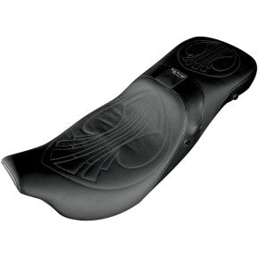 Danny Gray, DANNY GRAY - AIRHAWK WEEKDAY 2-UP SEAT - DRAG STITCH W/ BACKREST RECEPTACLE - '08-'20 TOURING