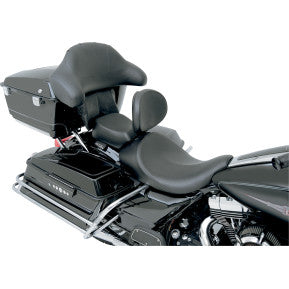 Danny Gray, DANNY GRAY - BIGSEAT BACKREST CAPABLE SOLO SEAT - BLACK SMOOTH - '08-'18 TOURING