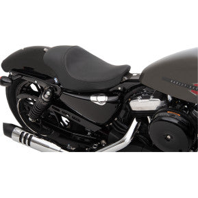 drag, DRAG - 3/4 LOW SOLO SEAT - BLACK, SMOOTH - '04-21 XL