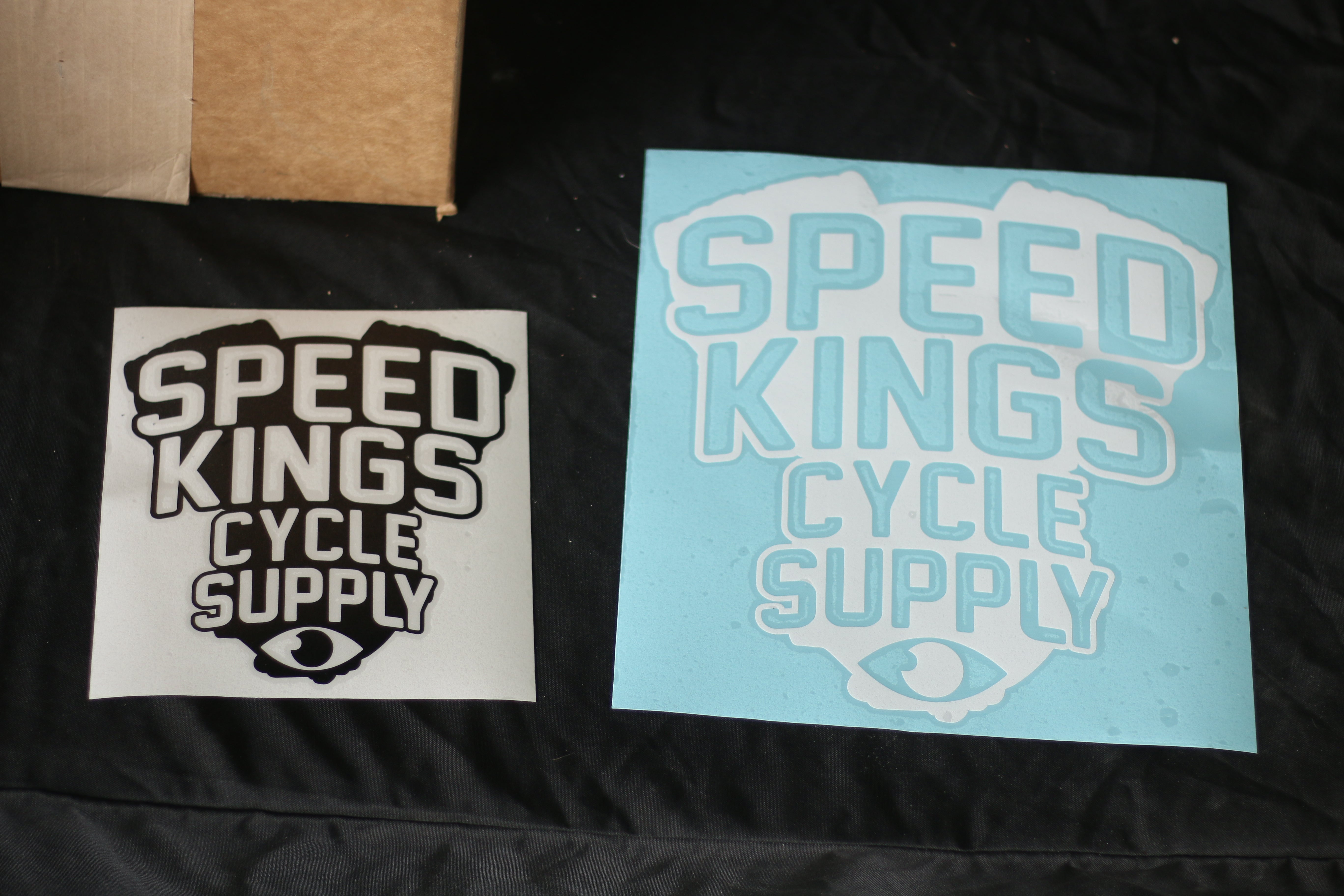 Speed-Kings Cycle, Engine Logo Die Cut