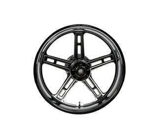 Hofmann Designs, HOFMANN DESIGNS - CHROME SIGNATURE SERIES 5 SPOKE REAR WHEEL