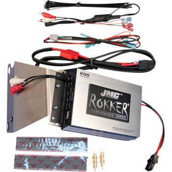 J&M Corporation, J&M CORPORATION - 200W 2-CHANNEL AMPLIFIER KIT - '98-13 FLTR MODELS