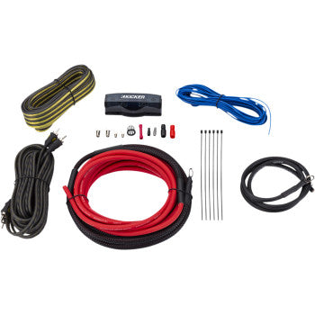 Kicker, KICKER - AMPLIFIER INSTALL KIT 8-GAUGE WIRE