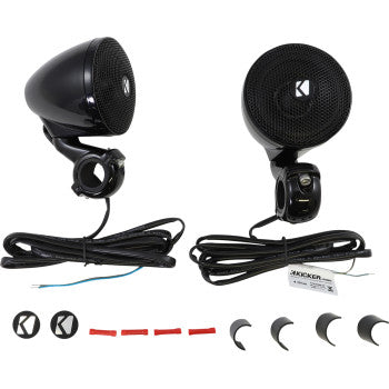 Kicker, KICKER - MINI SPEAKERS 4 OHM - BLACK