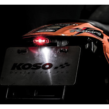 KOSO NORTH AMERICA, KOSO - HAWKEYE LED TAILLIGHT - RED LENS