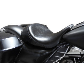 LaPera, LE PERA - AVIATOR UP FRONT SOLO SEAT - BLACK SMOOTH - '08-'21 TOURING