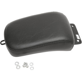 LaPera, LE PERA - BARE BONES SERIES PILLION PAD - BLACK, SMOOTH - '00-17 SOFTAIL