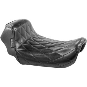 LaPera, LE PERA - SPROCKET SEAT - BLACK, DIAMOND STITCH - '06-16 DYNA