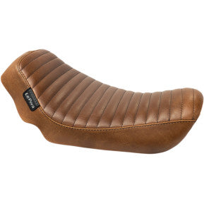 LaPera, LE PERA - STREAKER SEAT - BROWN, TUCK AND ROLL - '06-14 DYNA