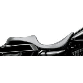 LaPera, LE PERA - VILLAIN 2UP SEAT - BLACK VINYL, SMOOTH - '08-'21 TOURING