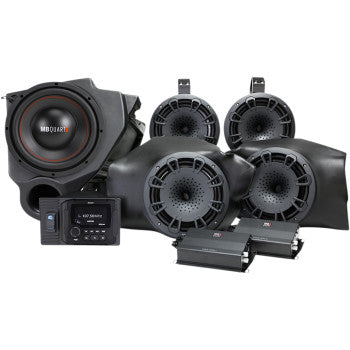 MB QUART, MB QUART 800W Audio System - 4 Speakers 2 Amplifiers - RZR