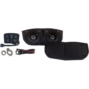 Metrix Audio, METRIX AUDIO BLUETOOTH ENABLED SPEAKER SYSTEM KIT FOR MEMPHIS SHADES BATWING FAIRINGS