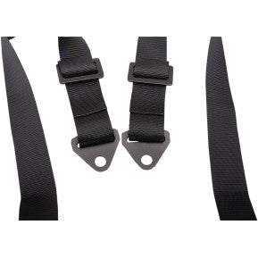 MOOSE UTILITY, MOOSE UTILITY - UTV SEAT HARNESS, 4 POINT - 2X2, BLACK