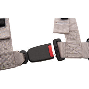 MOOSE UTILITY, MOOSE UTILITY - UTV SEAT HARNESS - 4 POINTS, 2X2 - GRAY