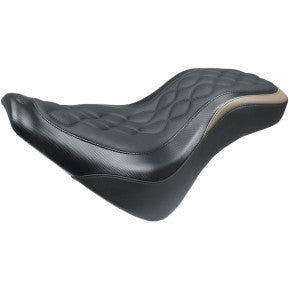 Mustang, MUSTANG - DAYTRIPPER 2-UP SEAT - DOUBLE HELIX STITCH - '18-20 FXBR & FXBRS