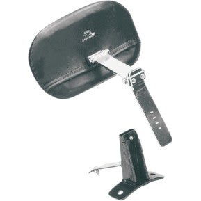 Mustang, MUSTANG - DRIVER BACKREST KIT - SMOOTH, NO STUDS - '97-08 TOURING