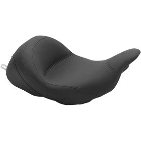 Mustang, MUSTANG - LOWDOWN SOLO SEAT - W/OUT DRIVER BACKREST - VINTAGE VINYL - '09-20 TOURING