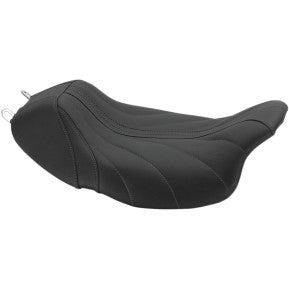 Mustang, MUSTANG - REVERE JOURNEY SOLO SEAT - GRAVITY STITCH, GRAY THREAD - '08-20 TOURING