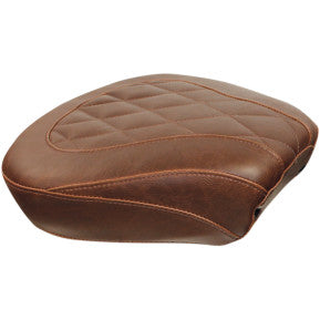 Mustang, MUSTANG - WIDE TRPPER REAR SEAT - BROWN, DIAMOND STITCH - '08-20 TOURING