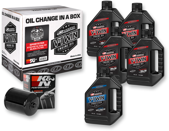 Maxima Racing Oil, Maxima Racing Oil Change Kit - Sportster - Synthetic