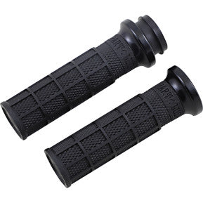 ODI, ODI x HART-LUCK 1" SIGNATURE V-TWIN LOCK ON GRIPS- DUAL CABLE