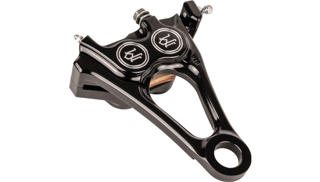 Performance Machine, PERFORMANCE MACHINE 4-Piston Differential-Bore Rear Caliper, 2018+ SOFTAIL