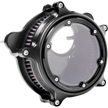 Performance Machine, PERFORMANCE MACHINE - VISION AIR CLEANER - BLACK OPS - '91-21 SPORTSTER