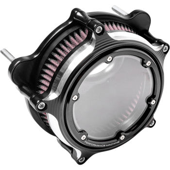 Performance Machine, PERFORMANCE MACHINE - VISION AIR CLEANER - CONTRAST CUT - DYNA, SOFTAIL, & TOURING