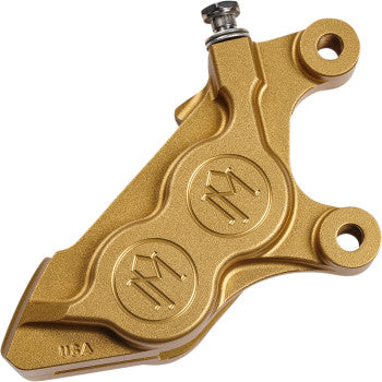 Performance Machine, Performance Machine 4 Piston Caliper Front - Gold