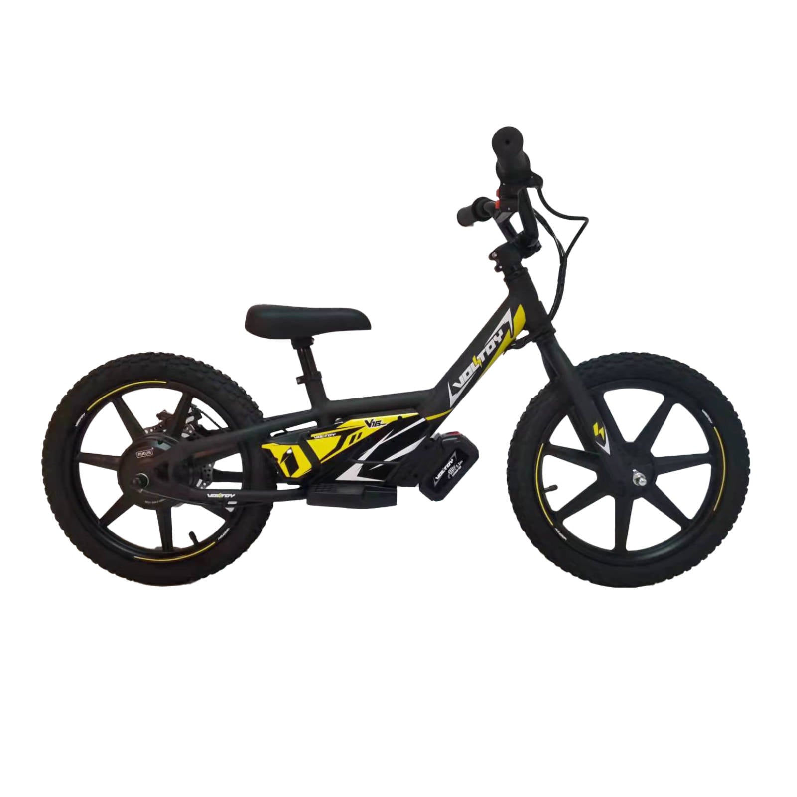 Balance Bikes, Voltoy 16' Electric Balance Bike - Yellow