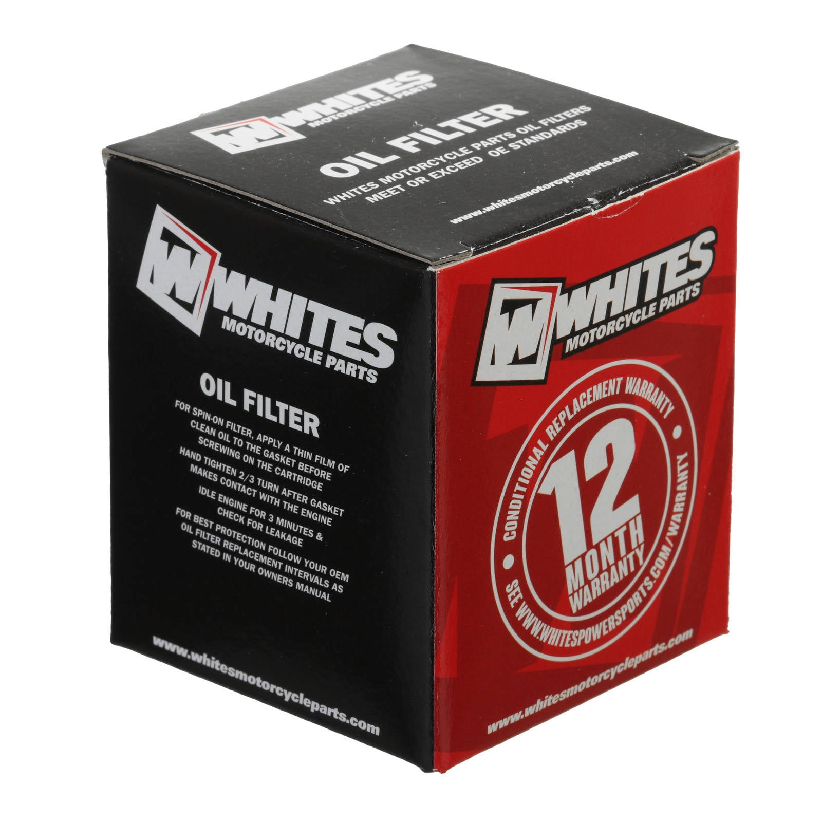 Whites Motorcycle Parts, Whites Oil Filter (HF123)