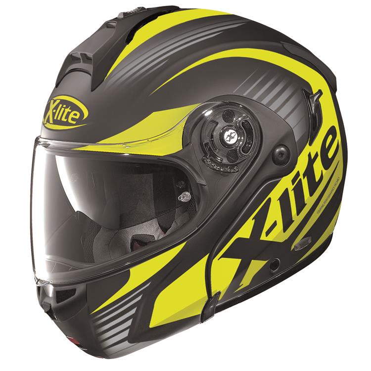 NOLAN, X-Lite X1004 Flip Face Helmet - black/yellow