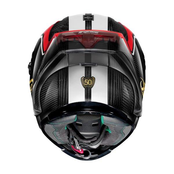 NOLAN, X-Lite X803 RS Ultra Carbon 50th Anniversary Full Face Helmet black/red/white