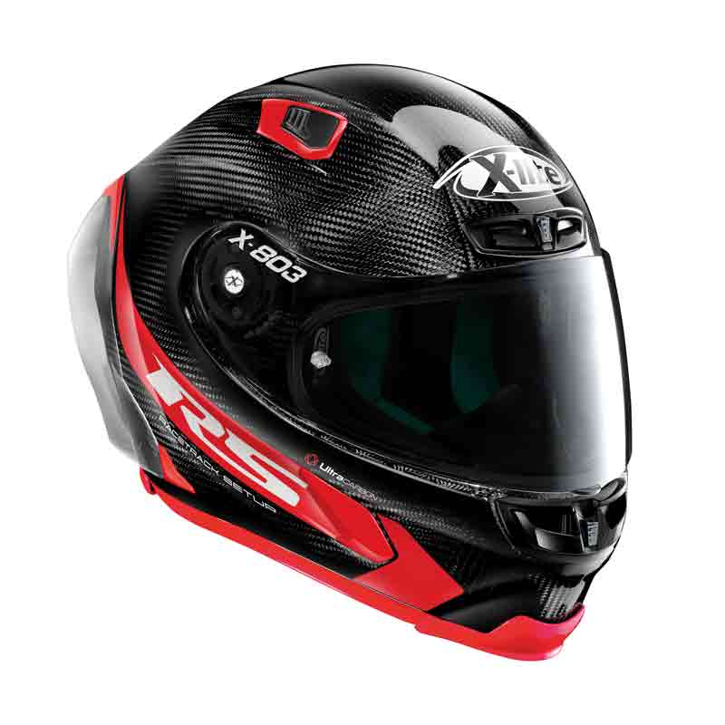 NOLAN, X-Lite X803 RS Ultra Carbon Full Face Helmet red/black