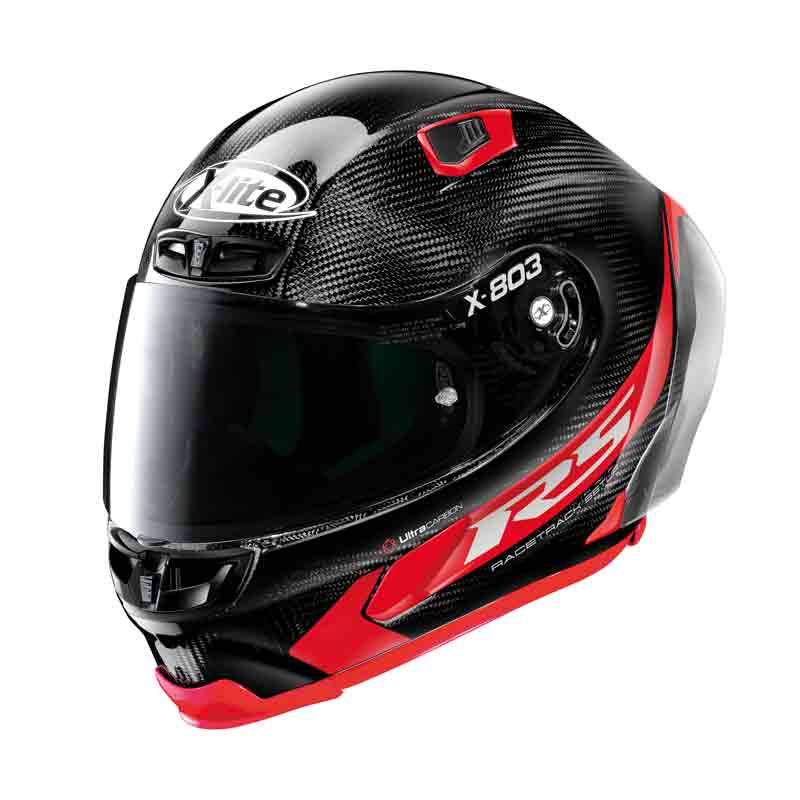 NOLAN, X-Lite X803 RS Ultra Carbon Full Face Helmet red/black