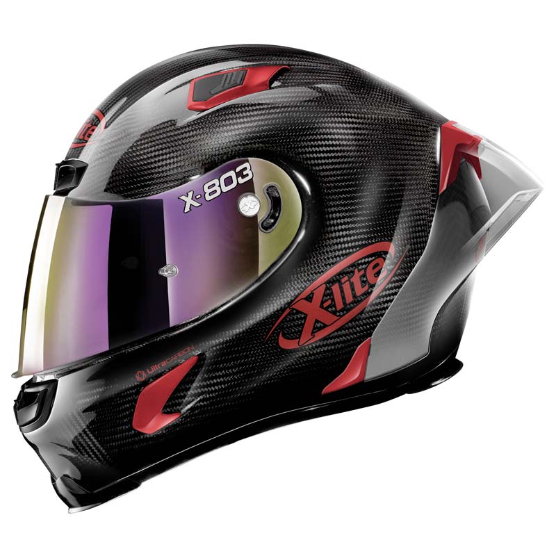 NOLAN, X-Lite X803 RS Ultra Carbon Iridium Edition Full Face Helmet - black/iridium